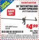 Harbor Freight ITC Coupon 36" RATCHETING BAR CLAMP/SPREADER Lot No. 46812/62124 Expired: 8/31/15 - $4.99