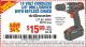 Harbor Freight Coupon 18 VOLT CORDLESS 3/8" DRILL/DRIVER WITH KEYLESS CHUCK Lot No. 68239/69651/62868/62873 Expired: 8/12/15 - $15.99