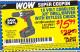 Harbor Freight Coupon 18 VOLT CORDLESS 3/8" DRILL/DRIVER WITH KEYLESS CHUCK Lot No. 68239/69651/62868/62873 Expired: 9/12/15 - $15.99