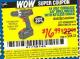 Harbor Freight Coupon 18 VOLT CORDLESS 3/8" DRILL/DRIVER WITH KEYLESS CHUCK Lot No. 68239/69651/62868/62873 Expired: 3/20/16 - $16.99