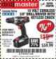 Harbor Freight Coupon 18 VOLT CORDLESS 3/8" DRILL/DRIVER WITH KEYLESS CHUCK Lot No. 68239/69651/62868/62873 Expired: 2/23/18 - $16.99
