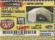 Harbor Freight Coupon COVERPRO 10 FT. X 17 FT. PORTABLE GARAGE Lot No. 62859, 63055, 62860 Expired: 7/19/17 - $169.99