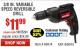 Harbor Freight Coupon 3/8 IN. VARIABLE SPEED REVERSIBLE DRILL Lot No. 60614/62856 Expired: 9/30/15 - $11.99