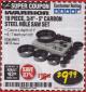 Harbor Freight Coupon 18 PC 3/4"-5" CARBON STEEL HOLE SAW SET Lot No. 69073/68115 Expired: 3/31/18 - $9.99