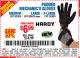 Harbor Freight Coupon PADDED MECHANICS GLOVES Lot No. 62424/62423/62425 Expired: 1/8/16 - $6.99