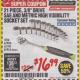 Harbor Freight Coupon 21 PIECE 3/8" DRIVE SAE AND METRIC HIGH VISIBILITY SOCKET SET Lot No. 67900/62190/61954 Expired: 1/31/18 - $16.99