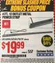 Harbor Freight Coupon 4 FT. 12 OUTLET METAL POWER STRIP Lot No. 96737/62494/62504/61597 Expired: 8/31/16 - $19.99