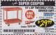 Harbor Freight Coupon 16" x 30" TWO SHELF STEEL SERVICE CART Lot No. 5107/60390 Expired: 3/1/18 - $29.99