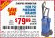 Harbor Freight Coupon 1650 PSI PRESSURE WASHER Lot No. 68333/69488 Expired: 6/15/15 - $79.99