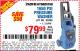 Harbor Freight Coupon 1650 PSI PRESSURE WASHER Lot No. 68333/69488 Expired: 8/1/15 - $79.99