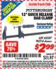 Harbor Freight ITC Coupon 12" QUICK RELEASE BAR CLAMP Lot No. 62237/96214 Expired: 4/30/16 - $2.99