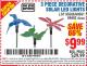 Harbor Freight Coupon 3 PIECE DECORATIVE SOLAR LED LIGHTS Lot No. 95588/69462/60561 Expired: 10/21/15 - $9.99