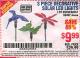 Harbor Freight Coupon 3 PIECE DECORATIVE SOLAR LED LIGHTS Lot No. 95588/69462/60561 Expired: 1/20/16 - $9.99