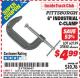 Harbor Freight ITC Coupon 6" INDUSTRIAL C-CLAMP Lot No. 62139/37850 Expired: 1/31/16 - $4.99