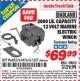Harbor Freight ITC Coupon 2000 LB. CAPACITY 12 VOLT MARINE ELECTRIC WINCH Lot No. 96455/61876/61237 Expired: 9/30/15 - $69.99