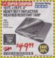 Harbor Freight Coupon HFT 19 FT. X 29 FT. 4 IN. HEAVY DUTY REFLECTIVE ALL-PURPOSE WEATHER-RESISTANT 9 MIL TARP Lot No. 47678 Expired: 1/31/18 - $49.99