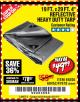 Harbor Freight Coupon 19 FT. X 29 FT. 4" HEAVY DUTY REFLECTIVE ALL PURPOSE TARP Lot No. 47678/60452/69205 Expired: 4/21/18 - $49.99