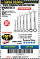 Harbor Freight Coupon 7 PIECE RATCHETING COMBINATION WRENCH SETS Lot No. 96654/61396/62571/95552/62572/61400 Expired: 10/31/17 - $18.99