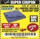 Harbor Freight Coupon 7 FT. 4" x 9 FT. 6" ALL PURPOSE WEATHER RESISTANT TARP Lot No. 877/69115/69121/69129/69137/69249 Expired: 3/1/18 - $2.99