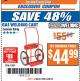 Harbor Freight ITC Coupon GAS WELDING CART Lot No. 65939 Expired: 3/20/18 - $44.99