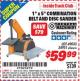 Harbor Freight ITC Coupon 1" X 5" COMBINATION BELT AND DISC SANDER Lot No. 34951/69033 Expired: 1/31/16 - $59.99