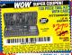 Harbor Freight Coupon PITTSBURGH TOOL SET WITH CASE, 130-PIECE Lot No. 64263 Expired: 7/17/15 - $27.72