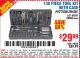 Harbor Freight Coupon PITTSBURGH TOOL SET WITH CASE, 130-PIECE Lot No. 64263 Expired: 11/14/15 - $29.99