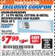 Harbor Freight ITC Coupon 9" 14 TPI METAL CUTTING BI-METAL RECIPROCATING SAW BLADES-  PACK OF 5 Lot No. 68949/62129/68038 Expired: 3/31/18 - $7.99