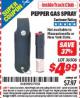 Harbor Freight ITC Coupon PEPPER GAS SPRAY Lot No. 36506 Expired: 11/30/15 - $4.99