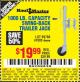 Harbor Freight Coupon 1000 LB. CAPACITY SWING-BACK TRAILER JACK Lot No. 41005/69780 Expired: 9/12/15 - $19.99