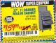 Harbor Freight Coupon 27" ROLLER CABINET Lot No. 63026 Expired: 9/17/15 - $159.99