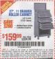 Harbor Freight Coupon 27" ROLLER CABINET Lot No. 63026 Expired: 1/1/16 - $159.99