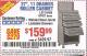 Harbor Freight Coupon 27" ROLLER CABINET Lot No. 63026 Expired: 2/2/16 - $159.99