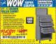 Harbor Freight Coupon 27" ROLLER CABINET Lot No. 63026 Expired: 4/8/16 - $158.07