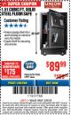 Harbor Freight ITC Coupon 1.51 CUBIC FT. SOLID STEEL DIGITAL FLOOR SAFE Lot No. 61565/62678/91006 Expired: 3/8/18 - $89.99