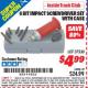 Harbor Freight ITC Coupon 6 BIT IMPACT SCREWDRIVER SET WITH CASE Lot No. 37530 Expired: 11/30/15 - $4.99