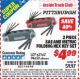 Harbor Freight ITC Coupon 2 PIECE SAE AND METRIC FOLDING HEX KEY SET Lot No. 62162/94650 Expired: 11/30/15 - $4.99