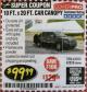 Harbor Freight Coupon 10  FT X 20 FT CAR CANOPY Lot No. 60728/69034/63054/62858/62857 Expired: 2/28/18 - $99.99