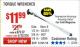 Harbor Freight Coupon TORQUE WRENCHES Lot No. 2696/61277/807/61276/239/62431 Expired: 12/31/16 - $11.99