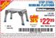 Harbor Freight Coupon HAUL-MASTER 18 IN. STEP STOOL WORKING PLATFORM Lot No. 66911 Expired: 4/26/15 - $22.99