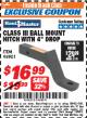 Harbor Freight ITC Coupon CLASS III BALL MOUNT HITCH WITH 4" DROP Lot No. 94901 Expired: 11/30/17 - $16.99