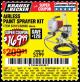 Harbor Freight Coupon AIRLESS PAINT SPRAYER KIT Lot No. 62915/60600 Expired: 7/7/17 - $169.99