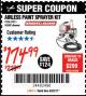 Harbor Freight Coupon AIRLESS PAINT SPRAYER KIT Lot No. 62915/60600 Expired: 8/20/17 - $174.99