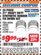 Harbor Freight ITC Coupon 20 PIECE 21" HEAVY DUTY SYNTHETIC RUBBER TIE DOWN SET Lot No. 60585/40046 Expired: 12/31/17 - $9.99