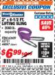 Harbor Freight ITC Coupon 2 X 6-1/2" FT. LIFTING SLING Lot No. 60609/62721/44847 Expired: 11/30/17 - $6.99