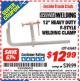 Harbor Freight ITC Coupon 12" HEAVY DUTY F-STYLE WELDING CLAMP Lot No. 65683 Expired: 4/30/16 - $12.99