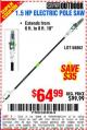 Harbor Freight Coupon 7 AMP 1.5 HP ELECTRIC POLE SAW Lot No. 56808/68862/63190/62896 Expired: 10/21/15 - $64.99