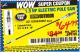 Harbor Freight Coupon 7 AMP 1.5 HP ELECTRIC POLE SAW Lot No. 56808/68862/63190/62896 Expired: 1/1/16 - $64.99