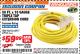 Harbor Freight ITC Coupon 50 LB. X 10 GAUGE TRIPLE TAP EXTENSION CORD Lot No. 62153/62917/93670 Expired: 10/31/17 - $59.99