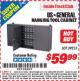 Harbor Freight ITC Coupon U.S. GENERAL HANGING TOOL CABINET Lot No. 39213 Expired: 1/31/16 - $59.99
